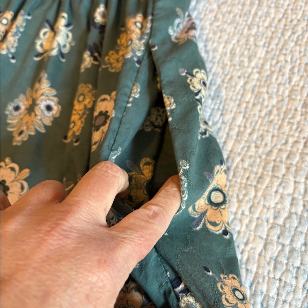 Universal Thread Floral Patterned Maxi Skirt - image 7